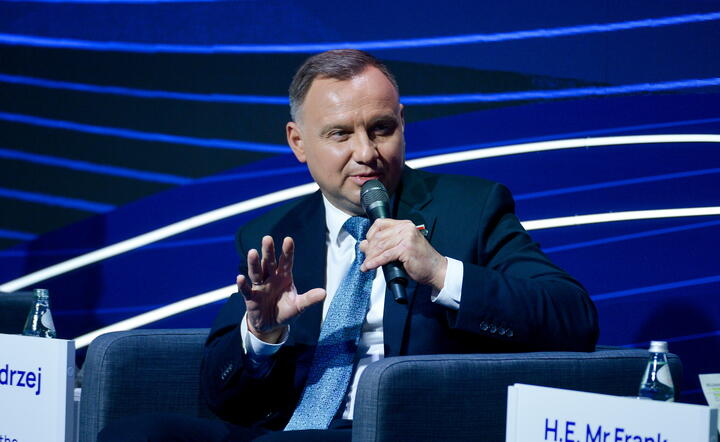 Prezydent RP Andrzej Duda / autor: PAP/Marcin Obara