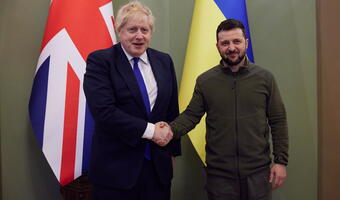 Johnson: będziemy wzmacniać gospodarczy nacisk na Rosję