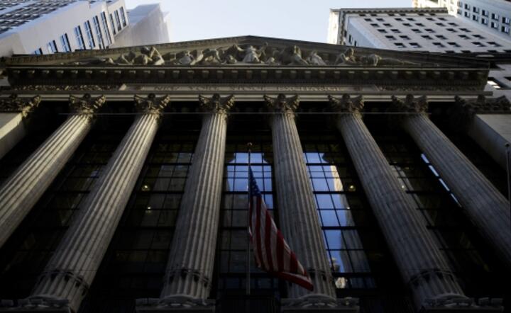 Siedziba NYSE, fot. PAP/EPA/JUSTIN LANE 