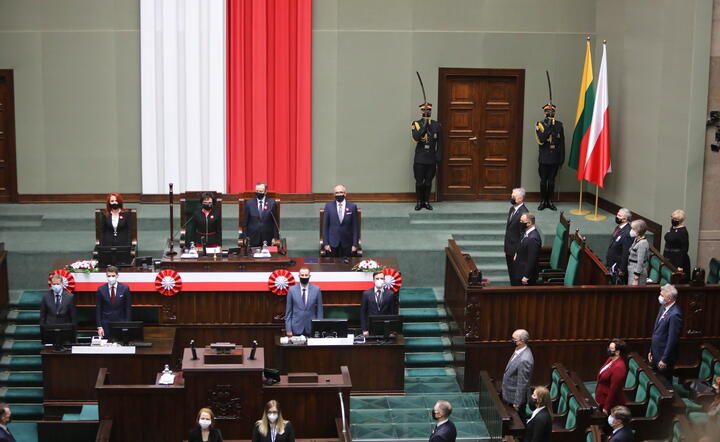 Uroczystości w Sejmie / autor: PAP