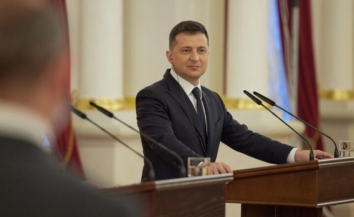 prezydent Ukrainy Wołodymyr Zełenski / autor: commons.wikimedia.org/ licencja CC BY 4.0 - president.gov.ua