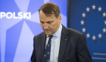 Pytania o 40 tys. euro miesięcznie dla Radka Sikorskiego
