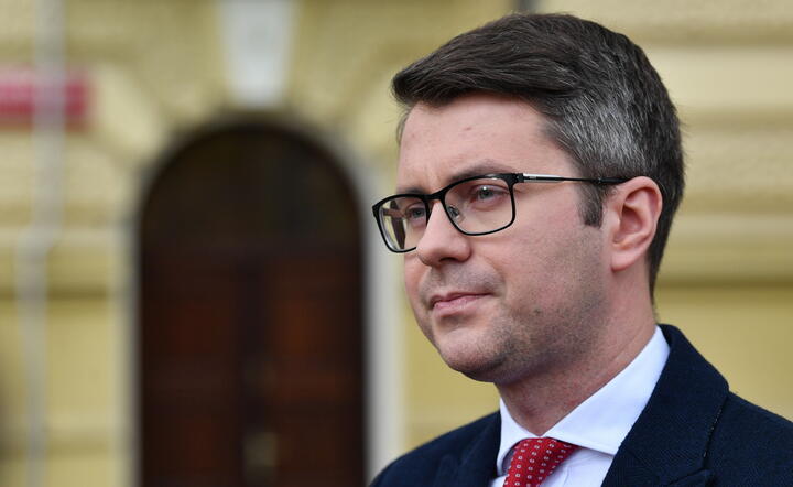 rzecznik prasowy rządu Piotr Müller / autor: PAP/Radek Pietruszka