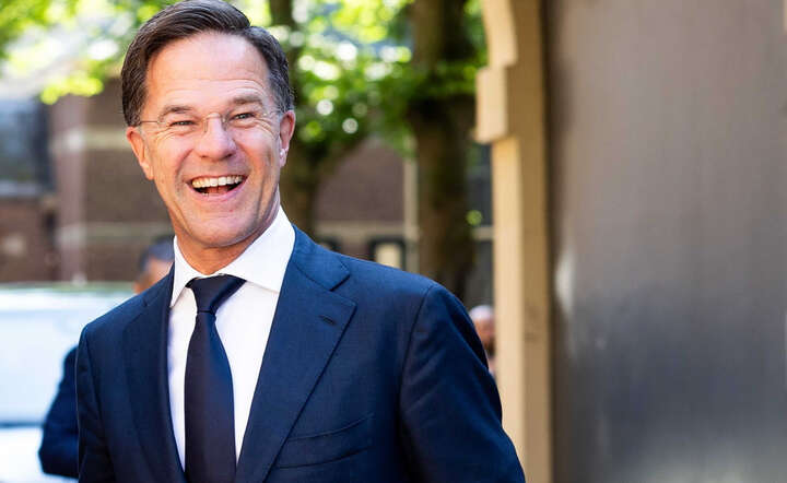 Mark Rutte ma 57 lat. Od 2010 roku był premierem Holandii / autor: IRIS VAN DEN BROEK /EPA/PAP