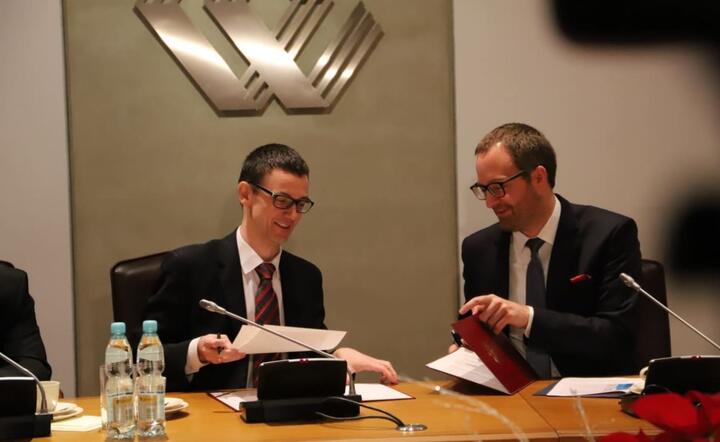 Karol Okoński i Marek Dietl / autor: GPW