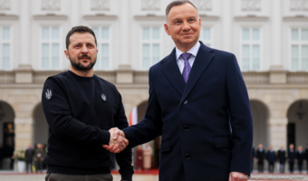 Sasin o Zełenskim: stanął na czele walki z barbarzyństwem