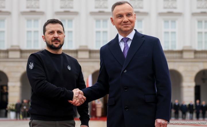 Zełeński i Duda / autor: Kancelaria Prezydenta