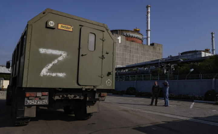 Ogólny widok Zaporoskiej Elektrowni Jądrowej w Enerhodarze / autor: PAP/EPA/SERGEI ILNITSKY