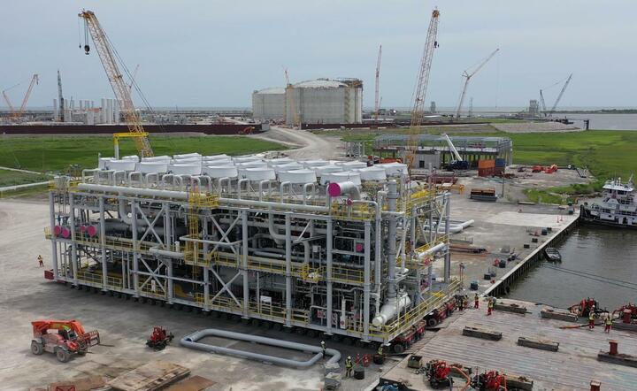 Calcasieu Pass LNG / autor: Materiały prasowe
