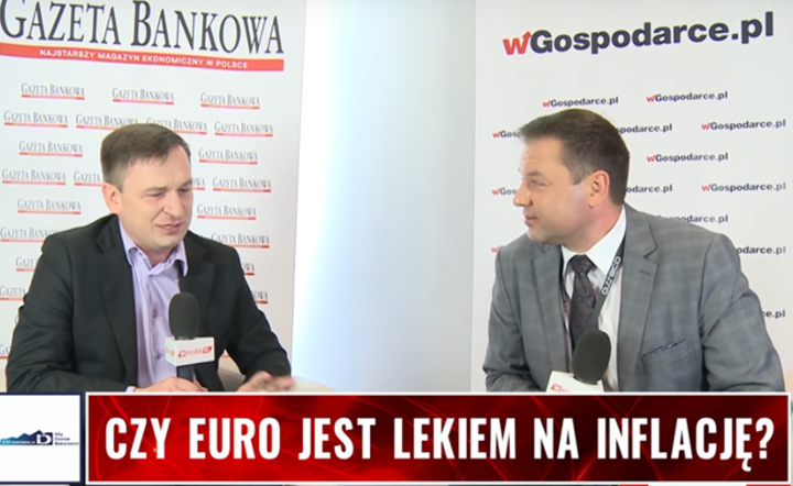 prof. Łukasz Hardt (PTE) i Maksymilian Wysocki / autor: screen/wPolsce.pl