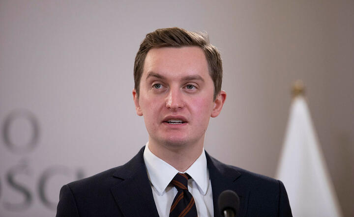 wiceminister sprawiedliwości Sebastian Kaleta / autor: Fratria