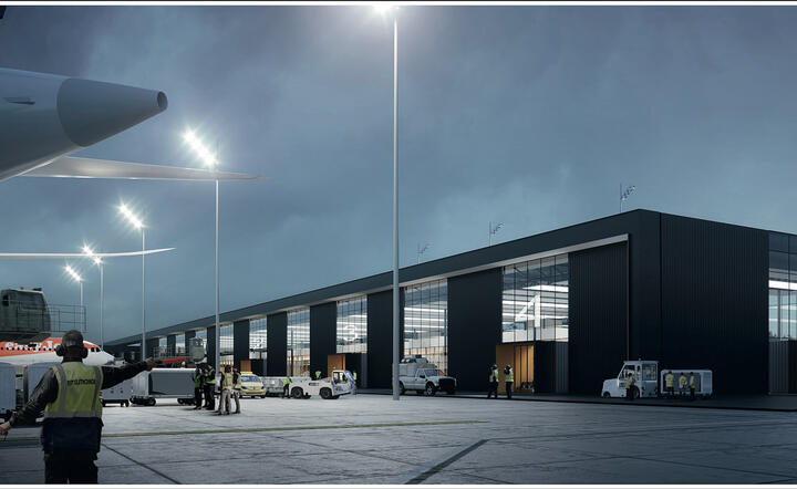 Wizualizacja / autor: polish-airports.com