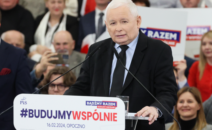 Prezes PiS Jarosław Kaczyński / autor: PAP