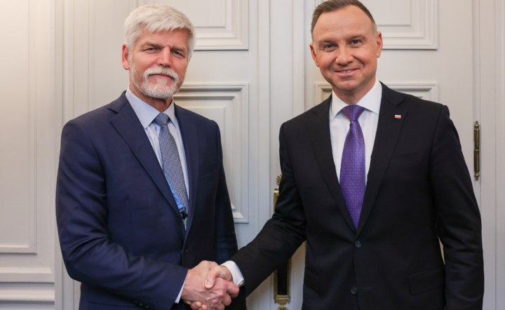 Petr Pavel i Andrzej Duda / autor: PAP/Jakub Szymczuk/KPRP