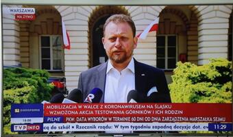 Szumowski: liczba zgonów jest niższa od poprzednich lat