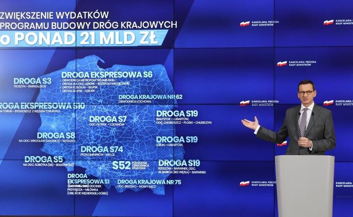 Premier Mateusz Morawiecki / autor: fot. Fratria