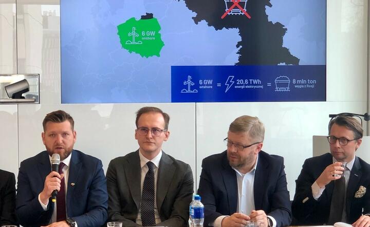 UWOLNIĆ POLSKI WIATR Konferencja prasowa / autor: mat. prasowe