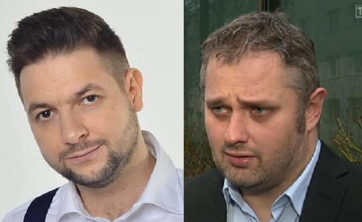 Patryk Jaki (SP), Bartosz Wieliński (GW) / autor: Fratria/TVP