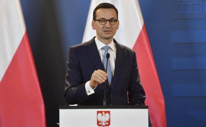 Premier Mateusz Morawiecki / autor: fot. PAP / EPA / Tibor Illes