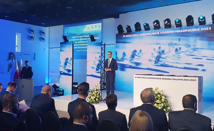  Umowa host city na organizację III Igrzysk Europejskich Kraków-Małopolska 2023 podpisana!  / autor: Twitter/Ministerstwo Sportu i Turystyki