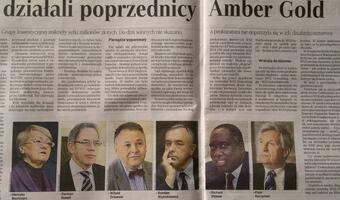 Bezkarność aferzystów z WGI i Amber Gold