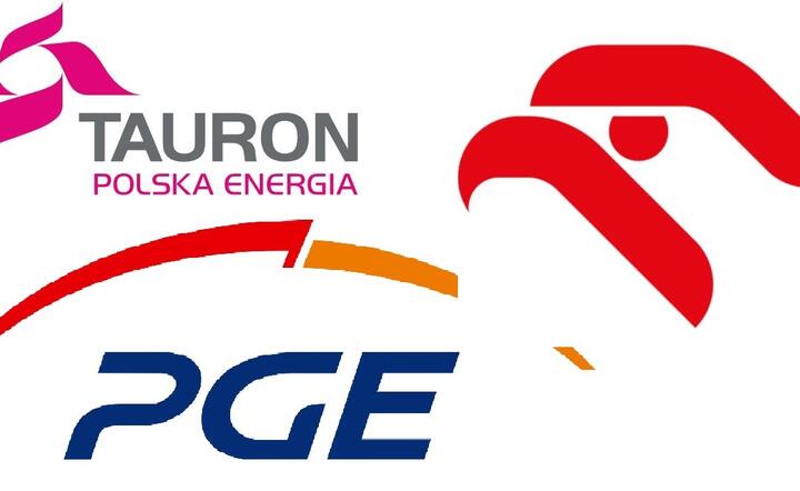 Logotypy Tauron, PGE, Orlen / autor: Fratria