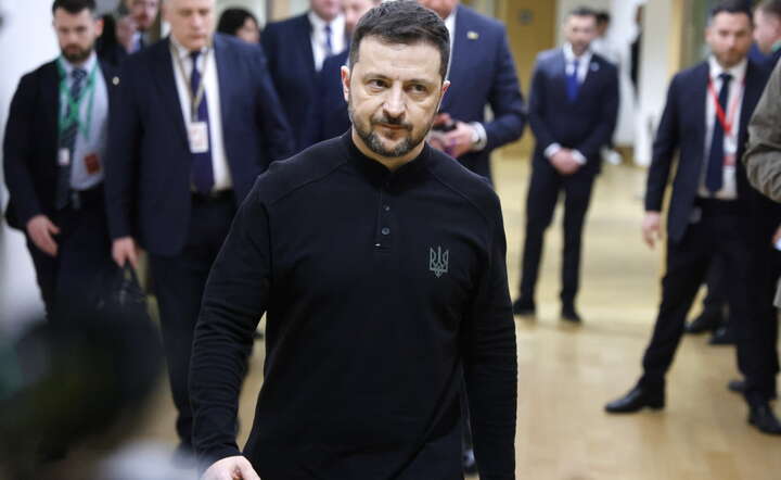 Prezydent Ukrainy Wołodymir Zełenski / autor: PAP/EPA/LUDOVIC MARIN 