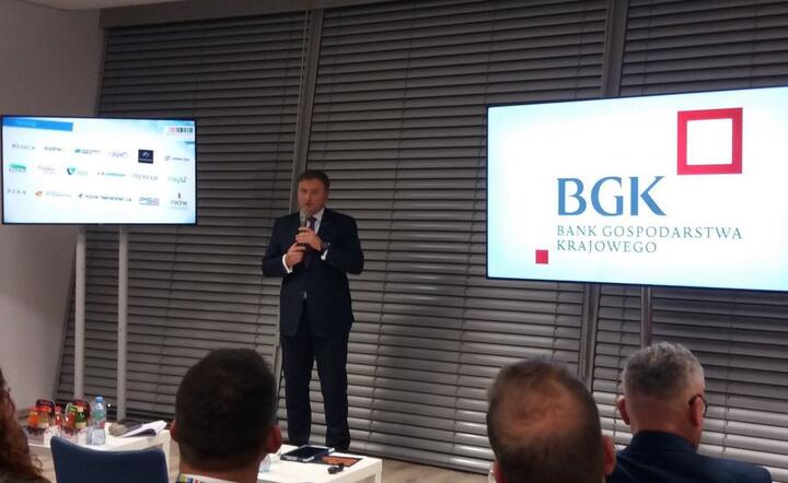 Wojciech Hann członek zarządu BGK / autor: BGK