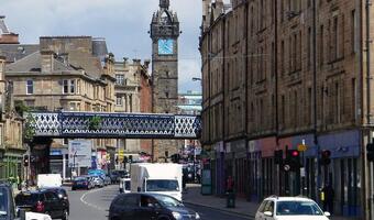Atak nożownika w hotelu w Glasgow, sprawca zabity