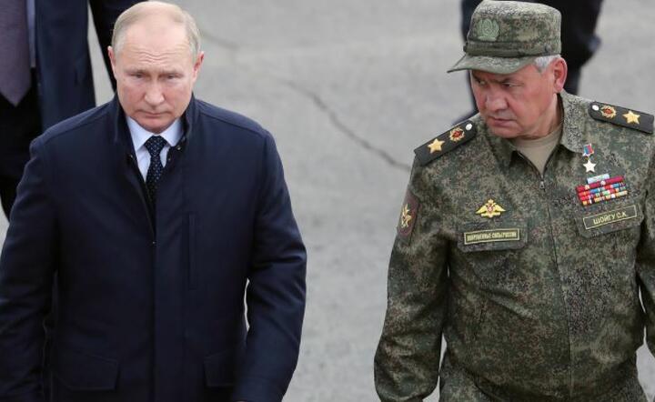 Władimir Putin i Siergiej Szojgu  / autor: PAP/EPA/SERGEI SAVOSTYANOV 