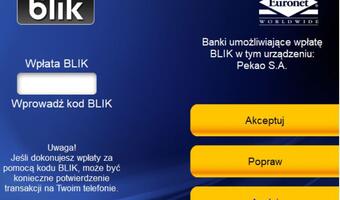 Pekao udostępnił wpłaty BLIK-iem