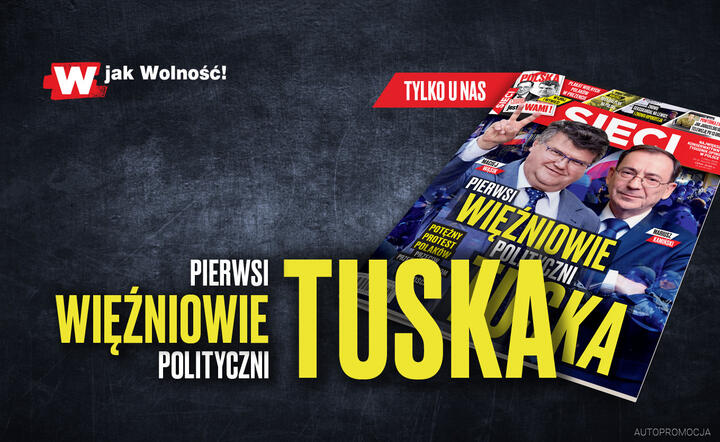 Okładka tygodnika Sieci / autor: Fratria 