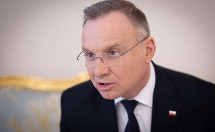 Prezydent Andrzej Duda do szefa rządu: niech Pan z kolegami zaprzestanie prowokacji, kłamstwa i nacisków / autor: Fratria / Andrzej Wiktor