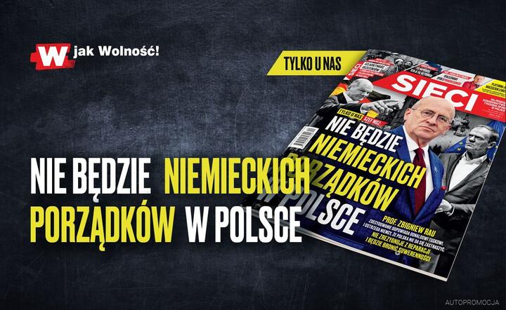 Okładka tygodnika Sieci  / autor: Fratria 