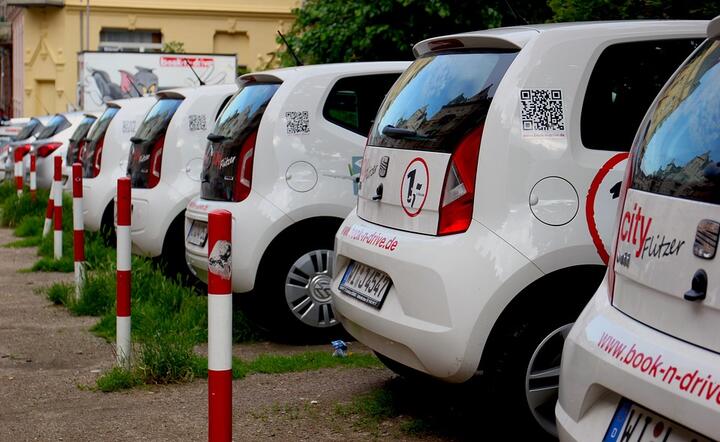 Parking jednej z firm  carsharingu w Niemczech, fot. Pixabay