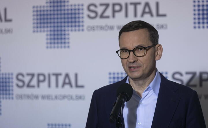premier Mateusz Morawiecki / autor: fotoserwis PAP