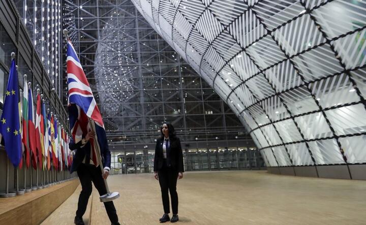 Brexit / autor: PAP/EPA/OLIVIER HOSLET / POOL