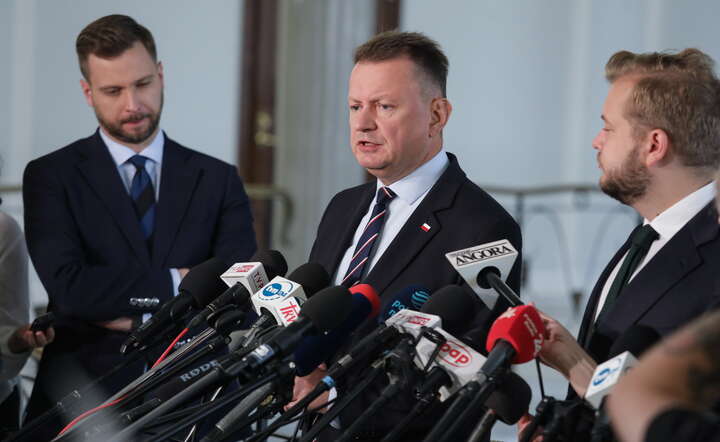 Błaszczak pyta: czemu nie zestrzelono tego drona?