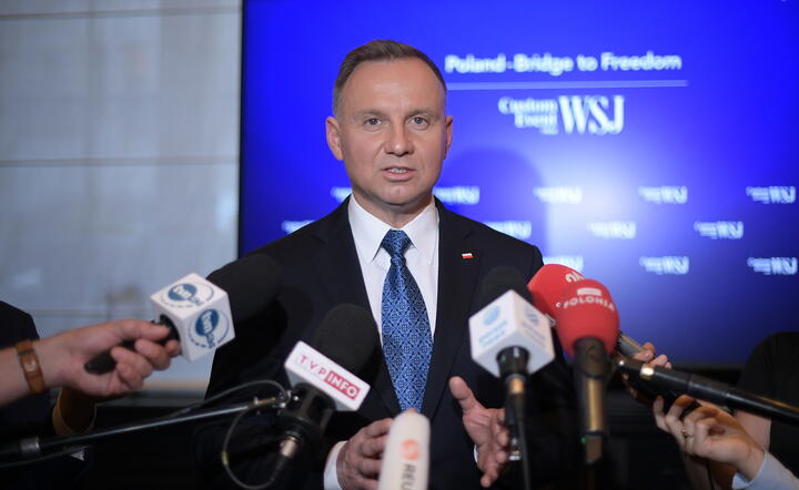 Prezydent Andrzej Duda / autor: pap