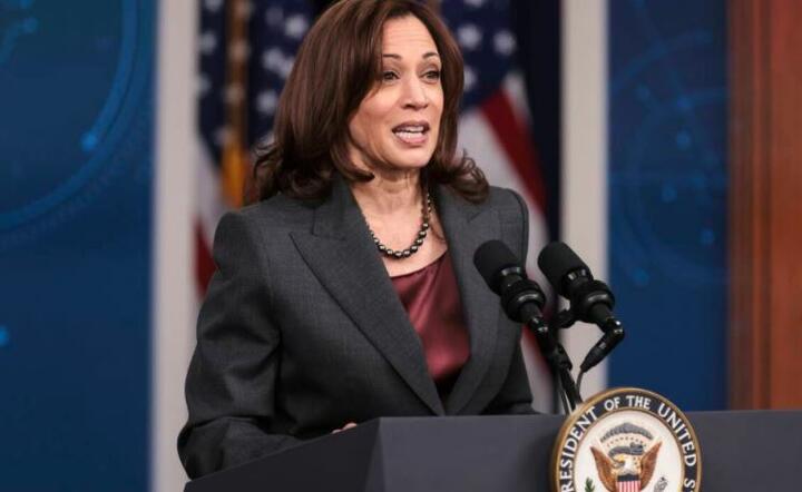 Kamala Harris  / autor: PAP/EPA/Oliver Contreras