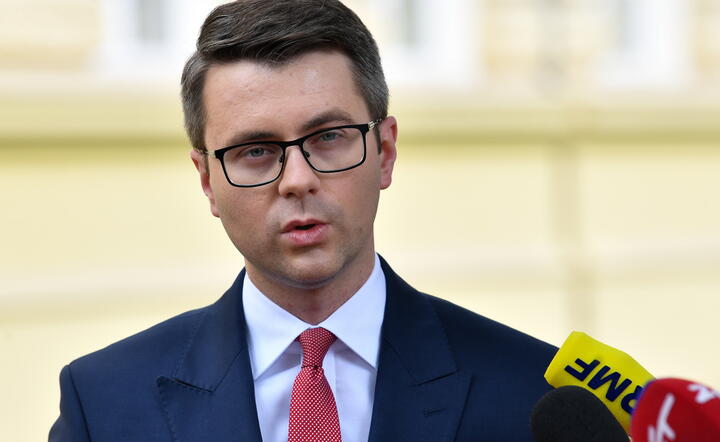 rzecznik rządu Piotr Müller / autor: PAP/Radek Pietruszka