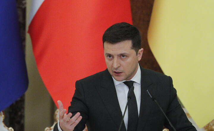 Wołodymyr Zełenski / autor: PAP/EPA