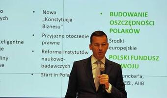 Wicepremier Morawiecki rozpoczyna misję w Londynie