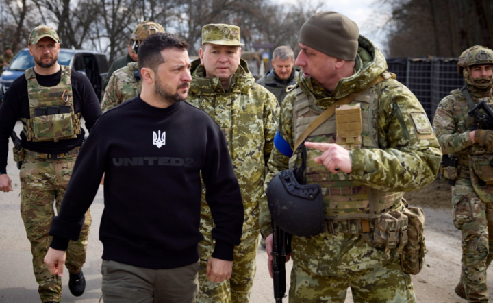 Prezydent Ukrainy Wołodymyr Zełenski / autor: PAP/EPA/PRESIDENTIAL PRESS SERVICE HANDOUT