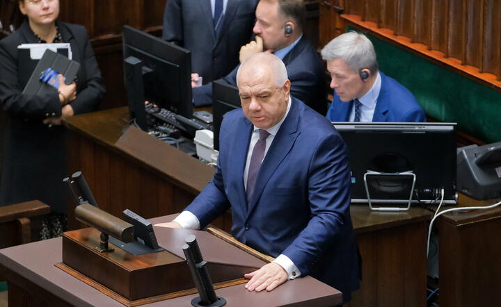 Wicepremier, minister aktywów państwowych Jacek Sasin / autor: PAP/Mateusz Marek