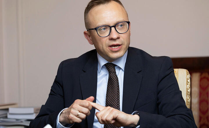 Wiceminister finansów Artur Soboń / autor: Fratria