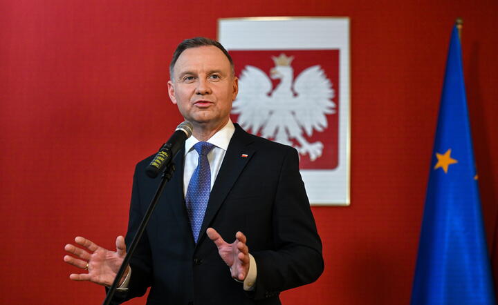 Prezydent Andrzej Duda / autor: PAP