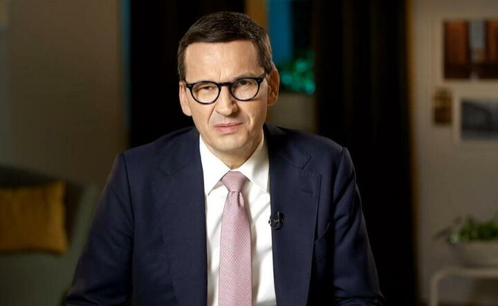 Premier Mateusz Morawiecki / autor: fot. screenshot
