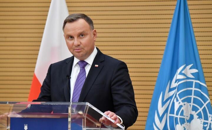 prezydent Andrzej Duda / autor: PAP/EPA/ALESSANDRO DI MEO