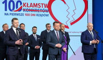 PiS: co wyszło Tuskowi ze 100 konkretów? 100 kłamstw